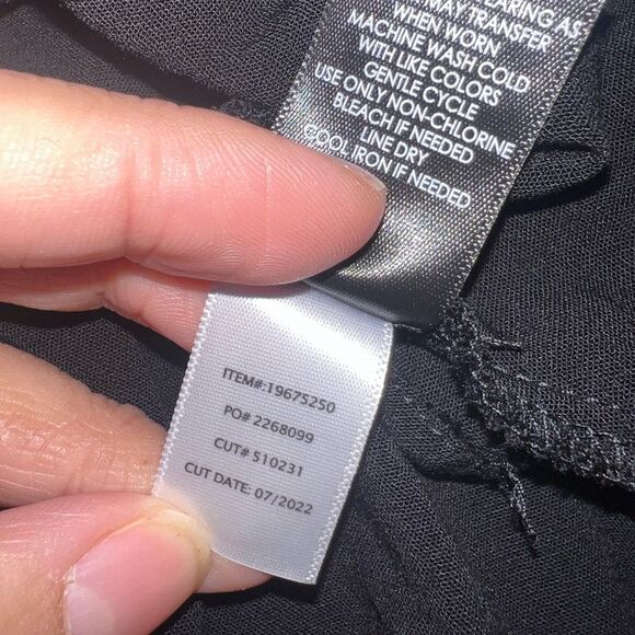 Torrid Rayon Slub Waist Blouse Size 3 (3XL) EUC - Picture 7 of 9